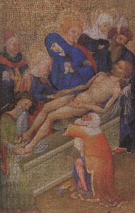 school of paris or Burgundy The Entombment of Christ (mk05) Sweden oil painting art